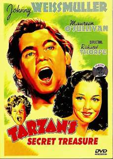 1941 Johnny Weissmuller Tarzans Secret Treasure ECO  