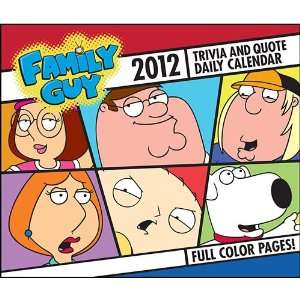 : FAMILY GUY 365 Page A day Box / Desk / Tear Off Calendar 2012 (FULL 