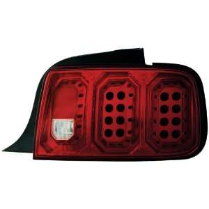  Ford Mustang 2005 2006 2007 2008 Tail Lamps, LED Ruby Red 
