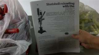 Shotshell reloading with MEC SIZEMASTER includes instruction/care 