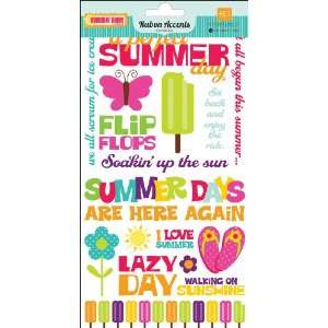  Summer Days Rub Ons (Echo Park Paper) (3 Pack)