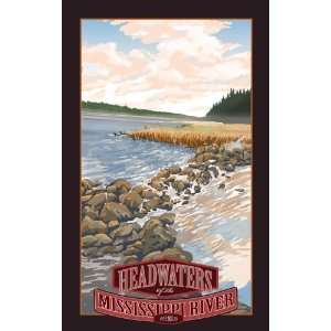  Northwest Art Mall MR 1858 Headwaters of the Mississippi 