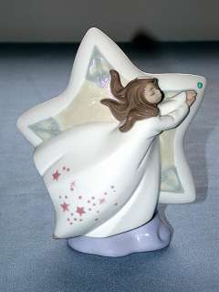 Vintage Lladro Nao Daisa 2000 Angel Star Figurine  