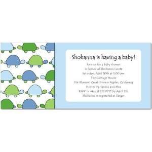    Baby Shower Invitations   Tiny Turtles By Sb Hello Little One Baby