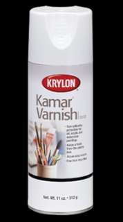 KRYLON 1312 KAMAR VARNISH Aerosol Color Spray Paint Can  