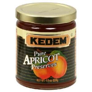  Kedem, Preserve Apricot, 12 OZ (Pack of 12) Health 