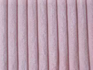   PINK RIBBED KNIT CORDUROY CUDDLE CHENILLE SEW 60 MATERIAL BTY  