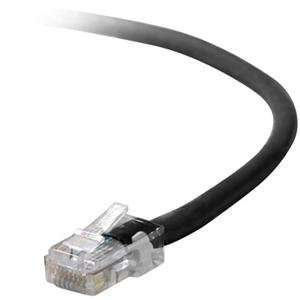  NEW 2 CAT5e PATCH Cable BLACK (Cables Computer)