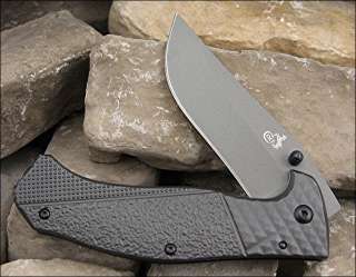 Colt Titanium Gray Finish Aluminum Handles Knife NEW  