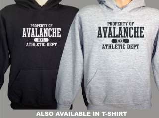 Colorado Avalanche Hooded Sweatshirt Property of  