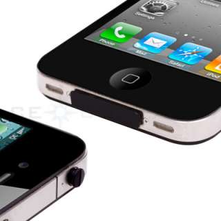 5x Headset Dust Cap + Silicone Dock Cover for iPhone 4G 3GS 3G  