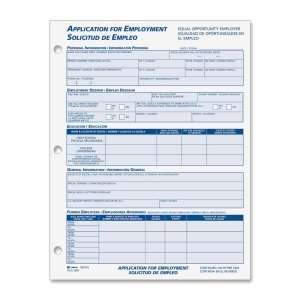  Cardinal Bilingual Employment Application Form ABF9661ES 