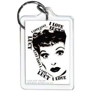  I Love Lucy Black & White Lucite Keychain 65633KR Toys 