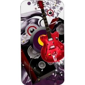   Guitar & Swirls iPhone Case for iPhone 4 or 4s from any carrier