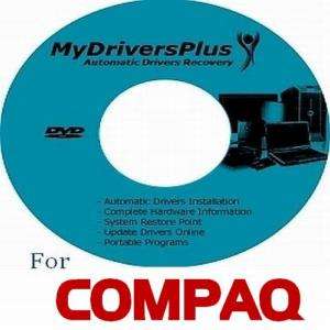 Compaq Presario CQ61 Drivers Recovery Restore DISC 7/XP  