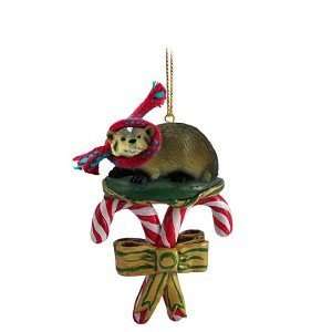  Badger Candy Cane Christmas Ornament: Home & Kitchen