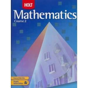  Mathematics Course 2, Grade 7 Holt Mathematics [Hardcover 
