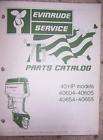 1976 Evinrude Outboard Motor Parts Catalog 40 HP Boat a