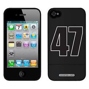  Number 47 on Verizon iPhone 4 Case by Coveroo  Players 