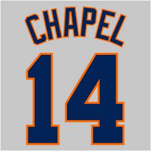 Billy Chapel Jersey T Shirt For Love of the Game  
