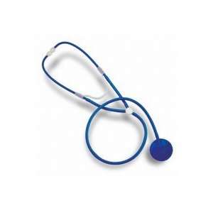  Disposable Single Head Nurse Stethoscope   30 Blue   Latex 