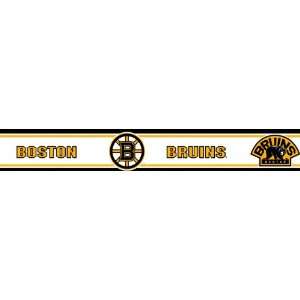  Boston Bruins Licensed Wallpaper Border