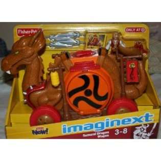 Imagninext Fisher Price Imaginext Samurai Dragon Wagon Ages 3 8 [Toy 