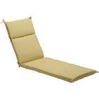 Pillow Perfect Yellow/ Grey Geometric Outdoor Chaise 