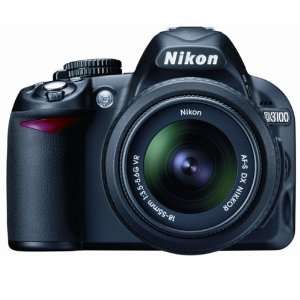  Nikon D3100 Digital SLR Camera & 18 55mm VR Lens with 16GB 
