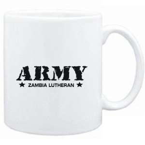    Mug White  ARMY Zambia Lutheran  Religions