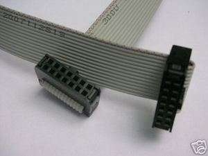 Flat Ribbon Floppy PVC Drive Cable 14Pin 0.635mm,14Hs  