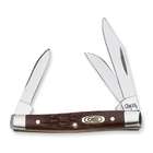 goldia Case Synthetic Brown Small Stockman Pocket Knife