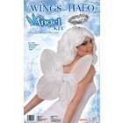 Forum Angel Wings & Halo Costume Accessory Kit White