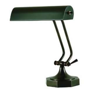   81 10 1/2 Inch Portable Desk/Piano Lamp, Mahogany Bronze 