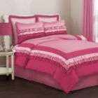 Lush Decor Starlet Juvy 3pc Twin Comforter Set Pink