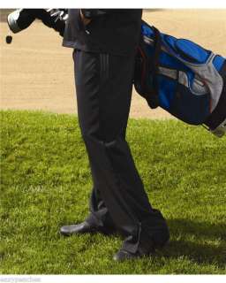 Adidas Golf Mens Range Wear Side Zip Pants BLACK SIZE  