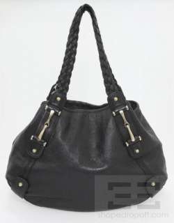Gucci Black Guccissima Leather Pelham Medium Shoulder Bag  
