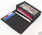 Deluxe Credit Card Wallet Expandable Business Card Case Leather 