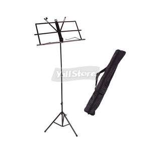 Folding Music Sheet Stand for Musicians W/ Bag / Case  