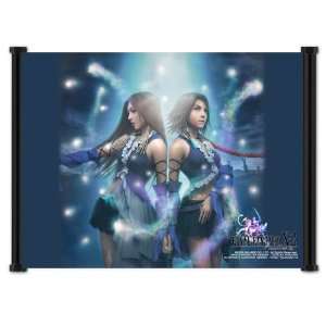  Final Fantasy X 2 Game Fabric Wall Scroll Poster (21x16 