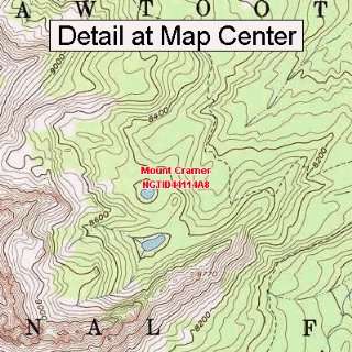   Map   Mount Cramer, Idaho (Folded/Waterproof)