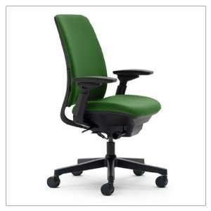  Steelcase Amia(R) Work Chair, color = Green; base = Black 