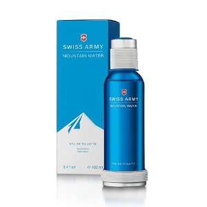    Swiss Army Mountain Water Eau de Toilette Cologne Spray Beauty