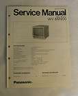 PANASONIC WV BM900 VIDEO MONITOR SERVICE MANUAL