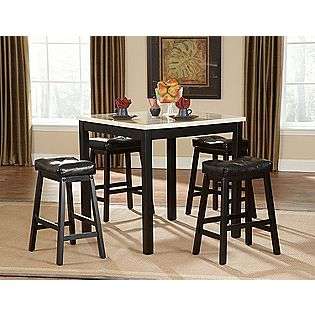 Piece black breakfast table set  Oxford Creek For the Home Dining 
