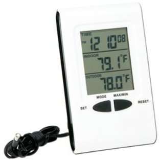 Mitaki Japan New Digial Clock/Thermometer/Calendar Indoor/Outdoor 