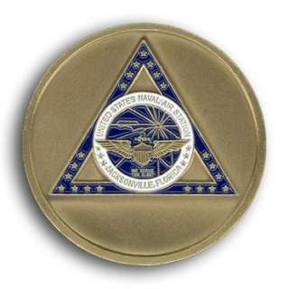 US NAVAL AIR STATION NAS JACKSONVILLE Challenge Coin  