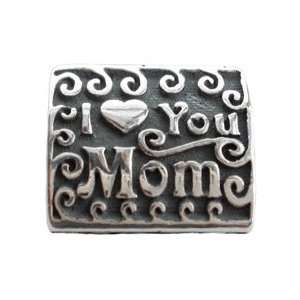 CleverEves I Love U Mom Family Talking Sterling Silver 