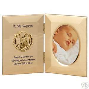  Baptism Godparents 8 x 5 Christian Gift Picture Frame 