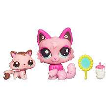 Littlest Pet Shop Baby and Mommy Pet   Cat   Hasbro   